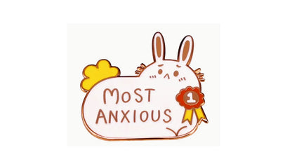 Most Anxious Enamel Pin