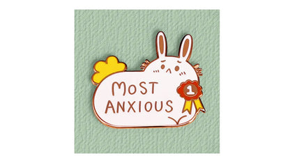 Most Anxious Enamel Pin