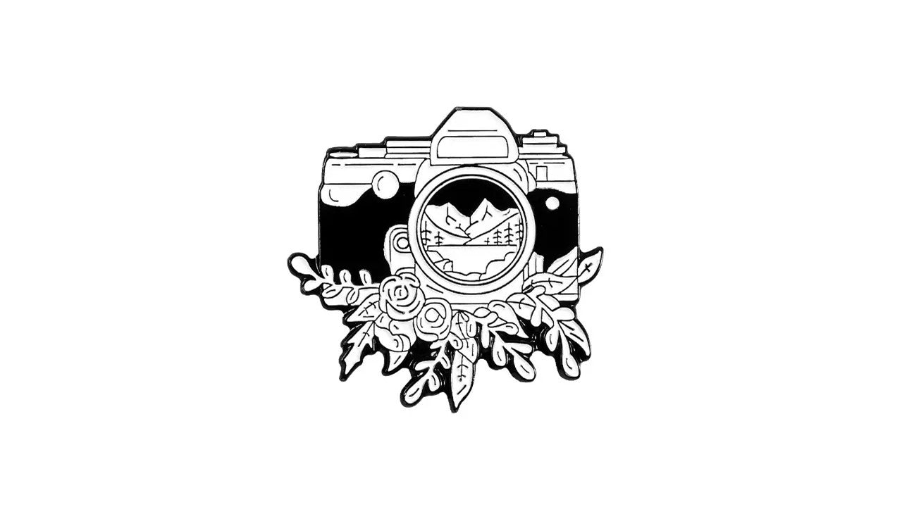Outdoor Camera Enamel Pin - Novelty•ish