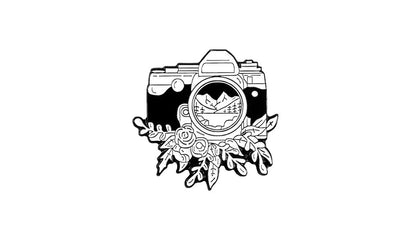 Outdoor Camera Enamel Pin - Novelty•ish