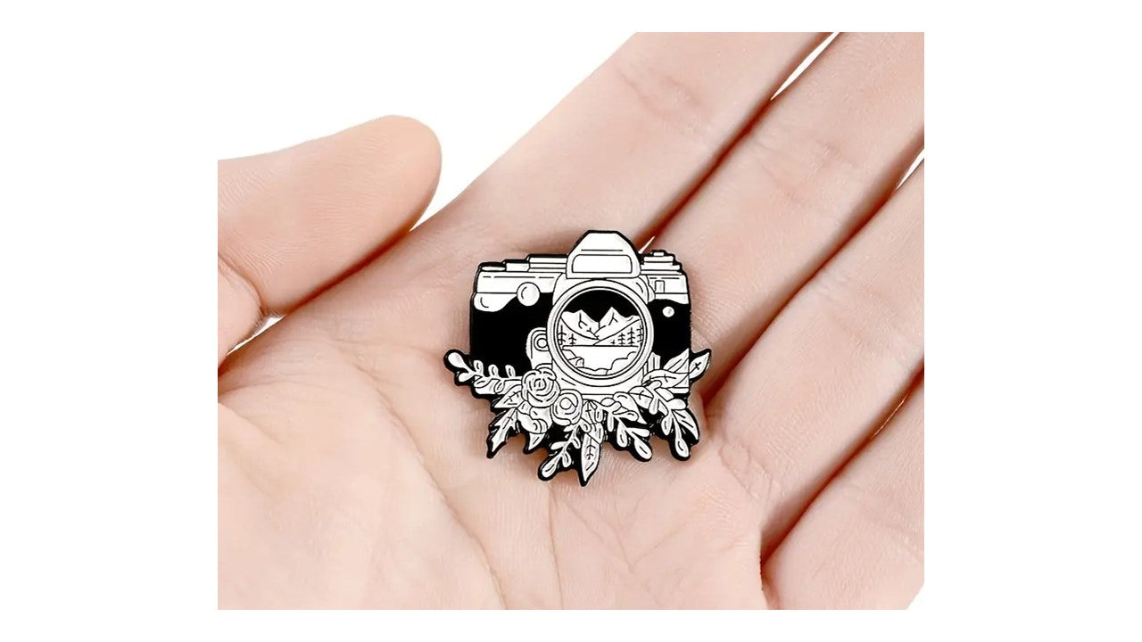Outdoor Camera Enamel Pin - Novelty•ish