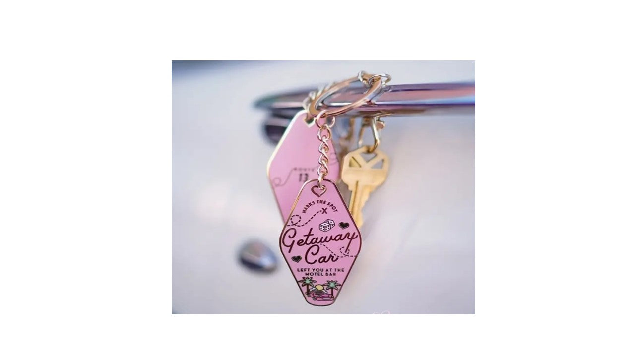 Getaway Car Keychain