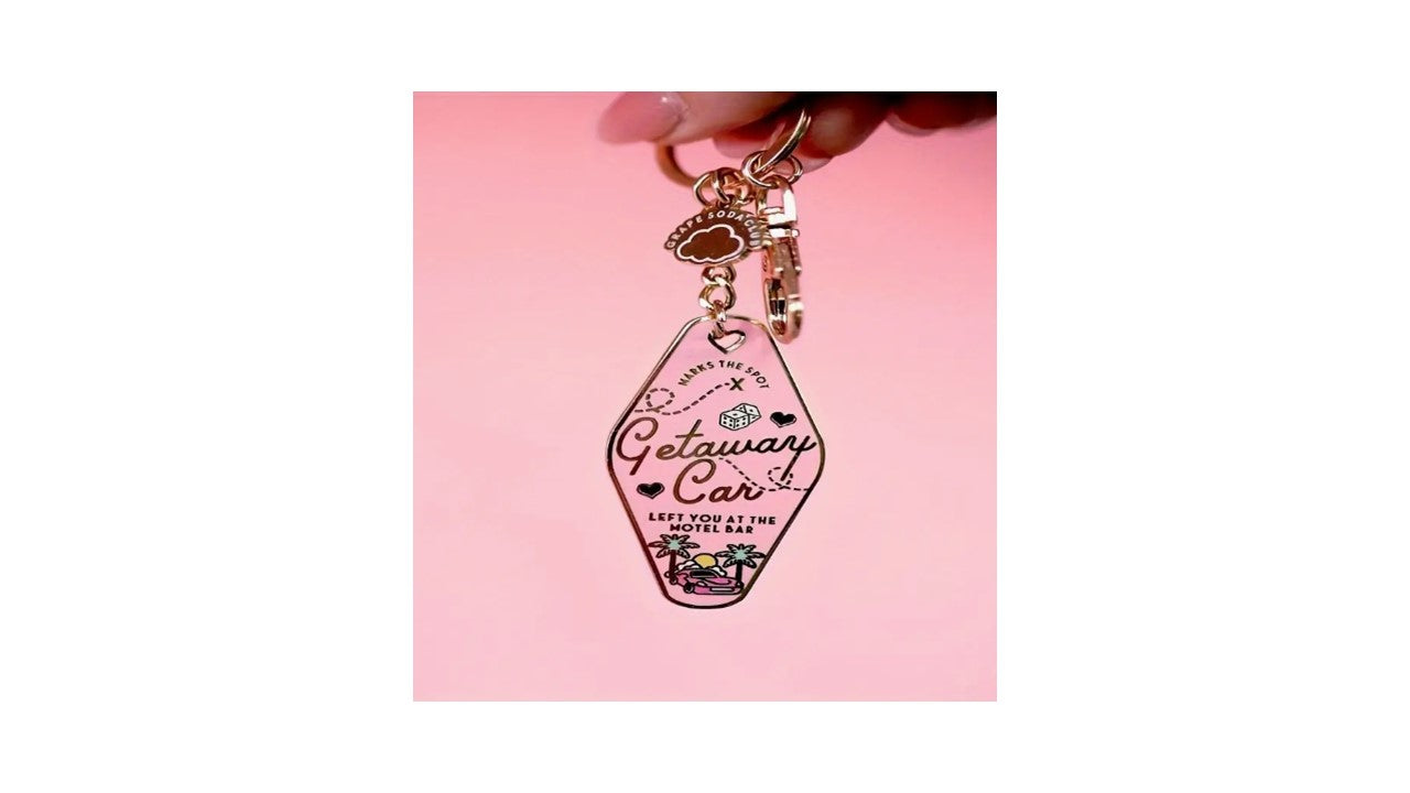 Getaway Car Keychain