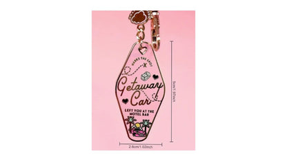 Getaway Car Keychain