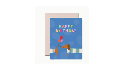 Dachshund Birthday Card - Novelty•ish