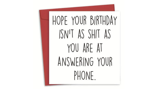 Wishful Birthday Card - Novelty•ish