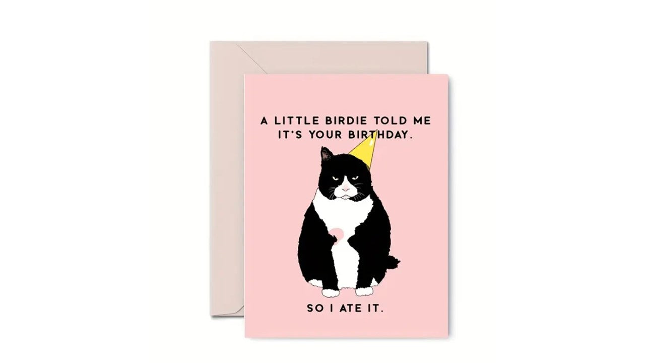 Grumpy Cat Birthday Card - Novelty•ish