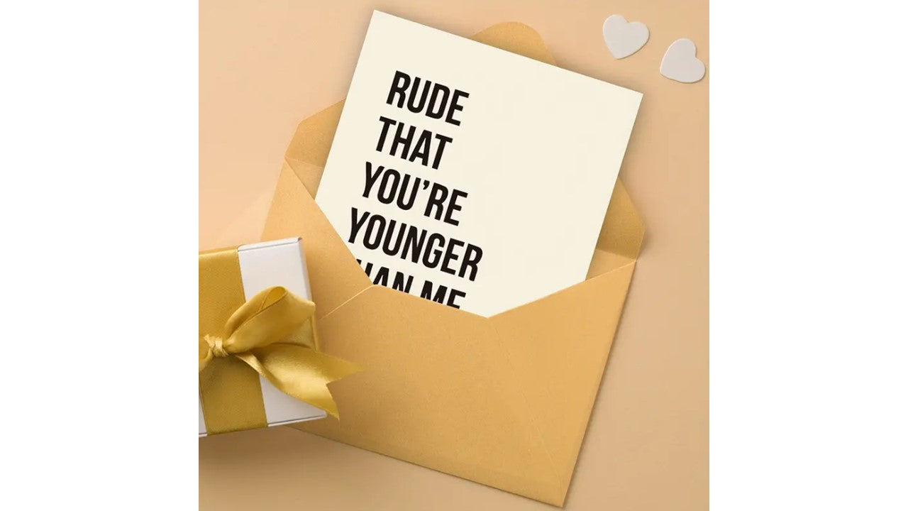 Rude Birthday Card - Novelty•ish