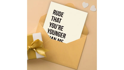 Rude Birthday Card - Novelty•ish