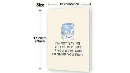 You're Old Birthday Card - Novelty•ish