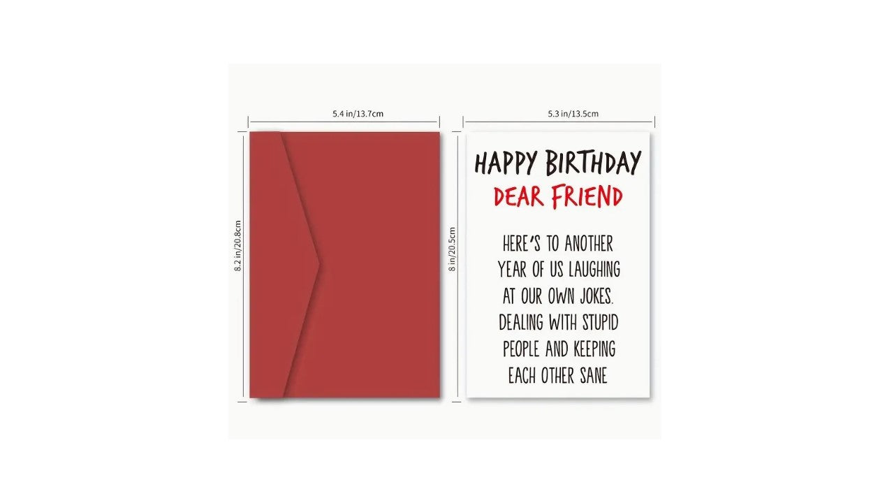 Best Friend Birthday Card - Novelty•ish