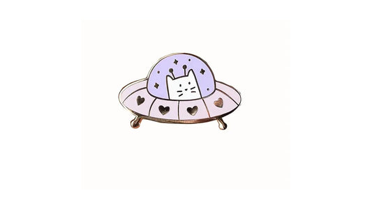 Space Cat Enamel Pin - Novelty•ish