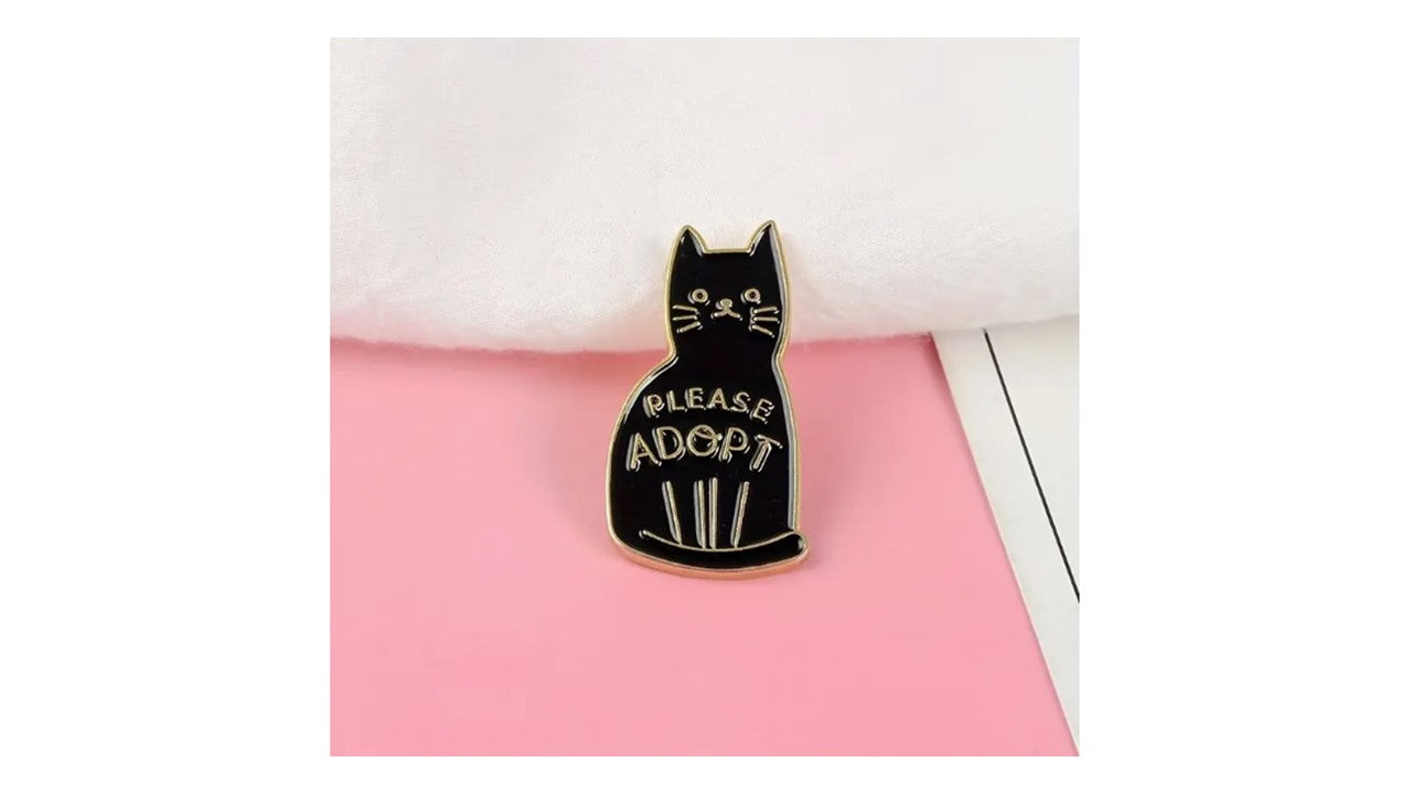 Please Adopt Enamel Pin - Novelty•ish