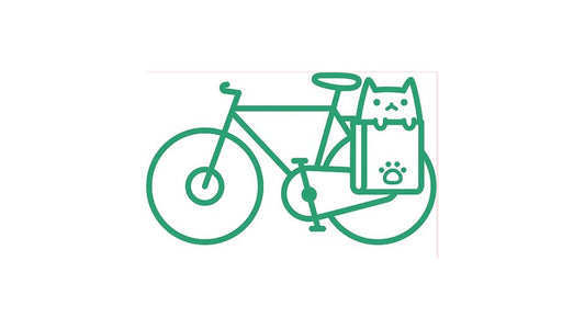 Bike Cat Sticker - Novelty•ish