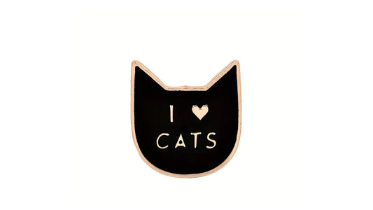 I Love Cats Enamel Pin - Novelty•ish