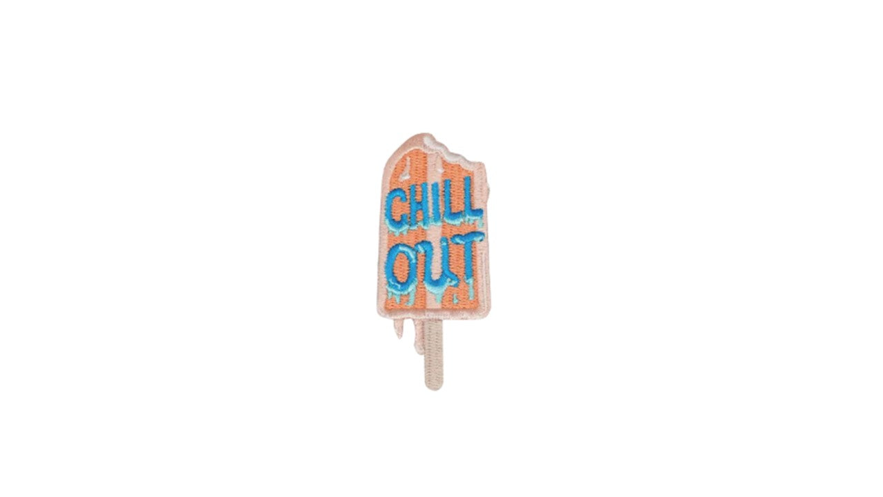 Chill Out Iron On Patch - Novelty•ish