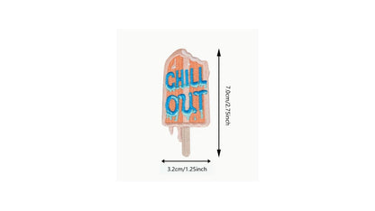 Chill Out Iron On Patch - Novelty•ish