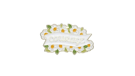 Courage Enamel Pin - Novelty•ish