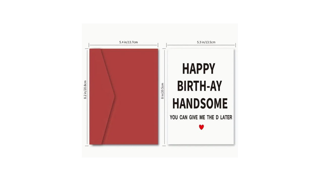 Handsome Birthday Card - Novelty•ish