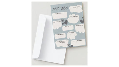 To Dad from Child Greeting Card - Novelty•ish