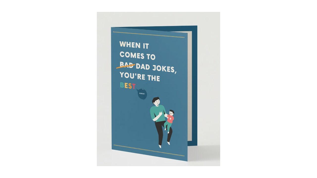 Bad Dad Jokes Card - Novelty•ish