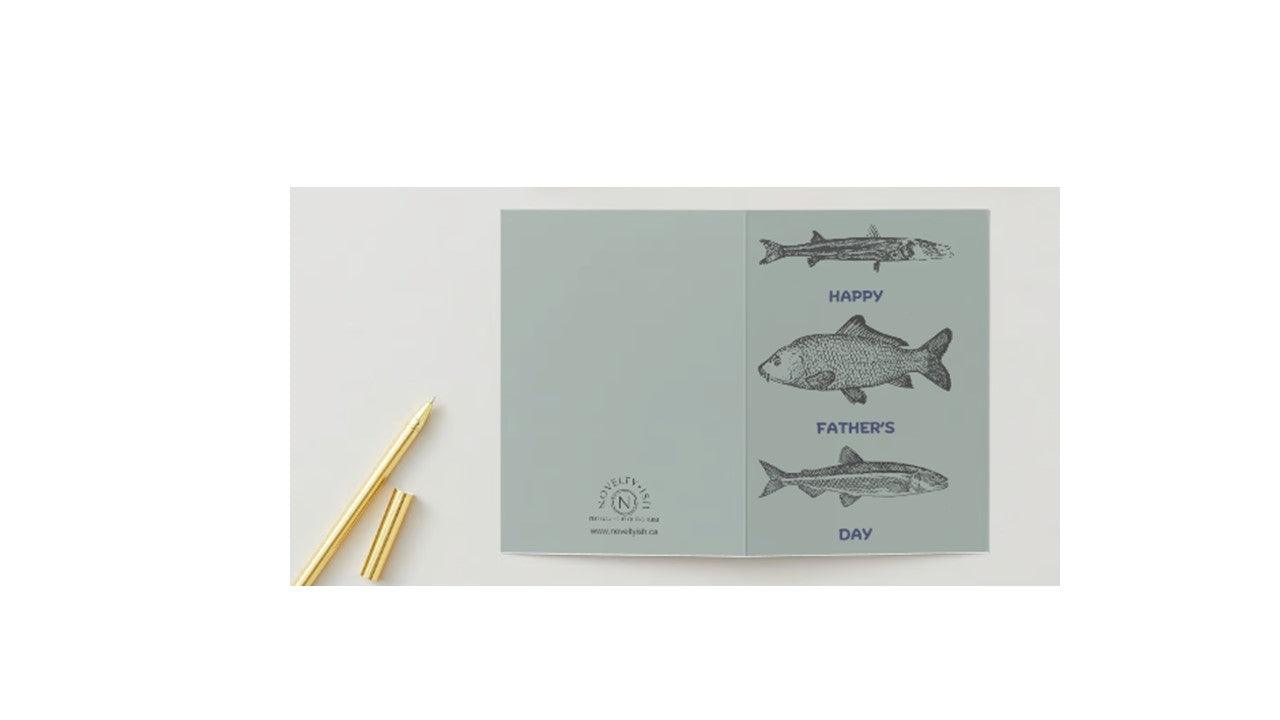 Fish Father's Day Card - Novelty•ish