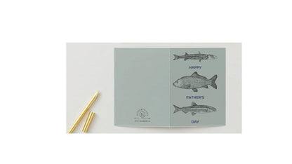 Fish Father's Day Card - Novelty•ish