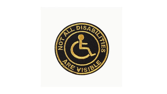 Disability Awareness Iron-On Patch