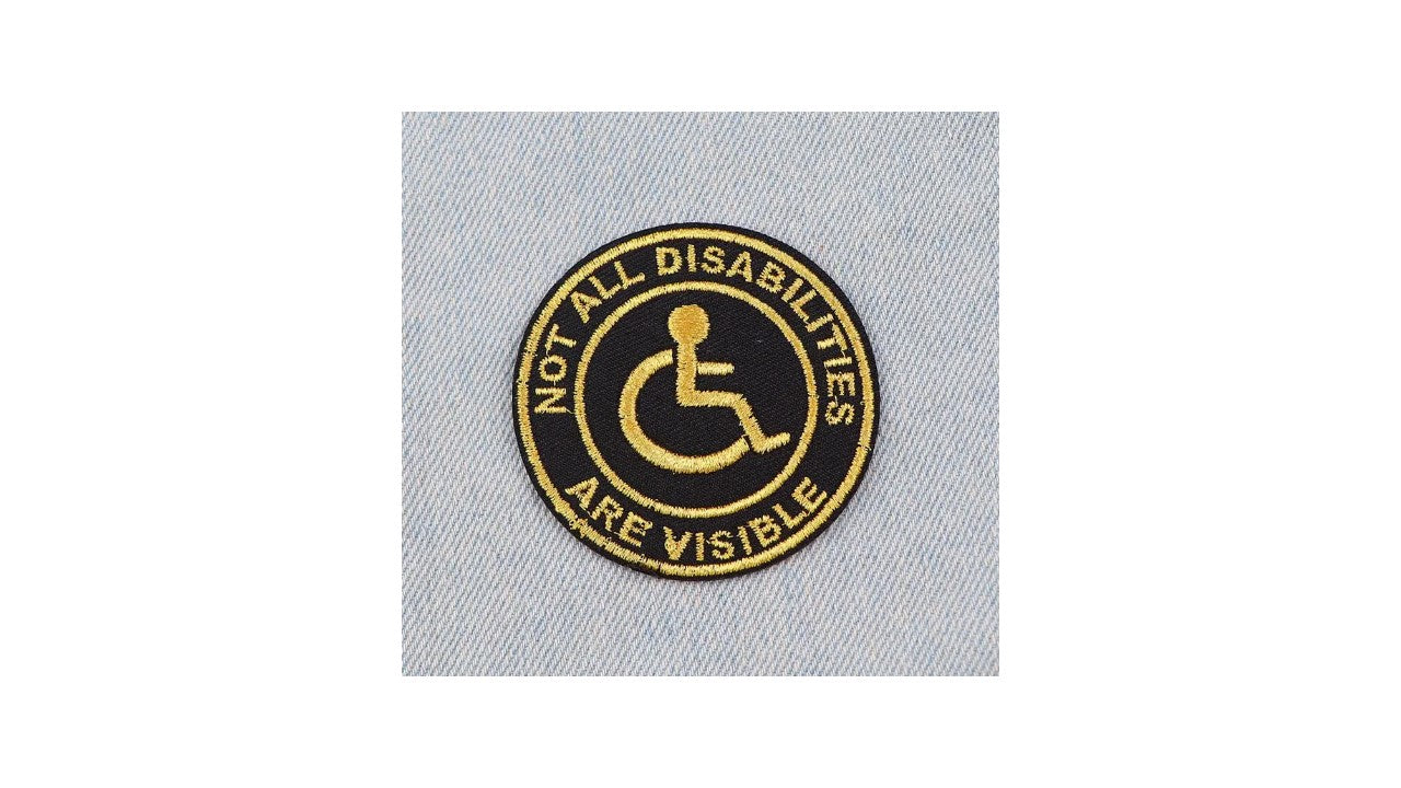 Disability Awareness Iron-On Patch