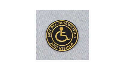 Disability Awareness Iron-On Patch