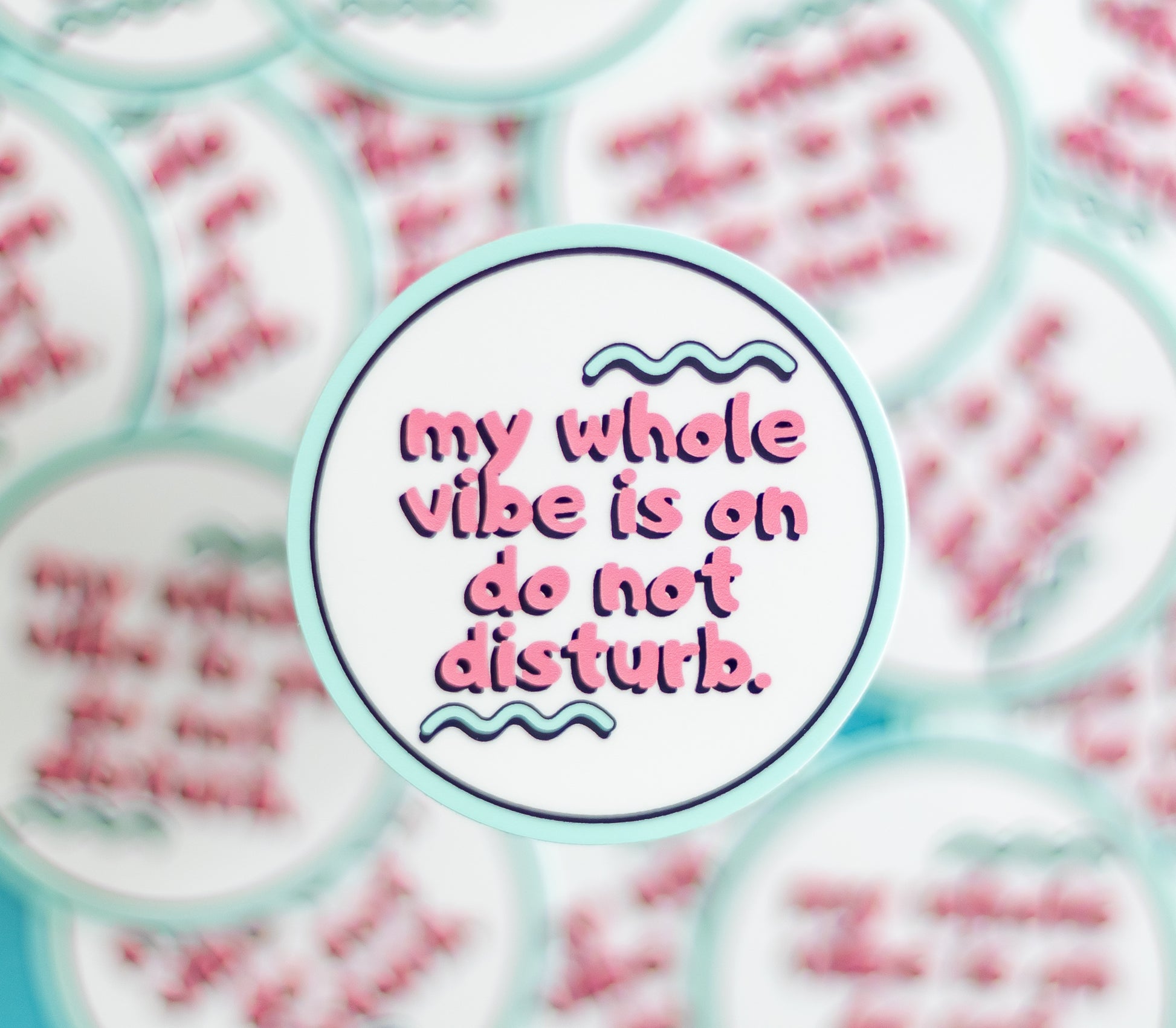 Do Not Disturb Vibe Sticker - Novelty•ish