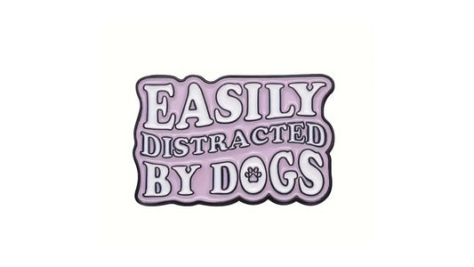 Easily Distracted Enamel Pin - Novelty•ish