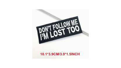 I'm lost Too Iron On Patch - Novelty•ish