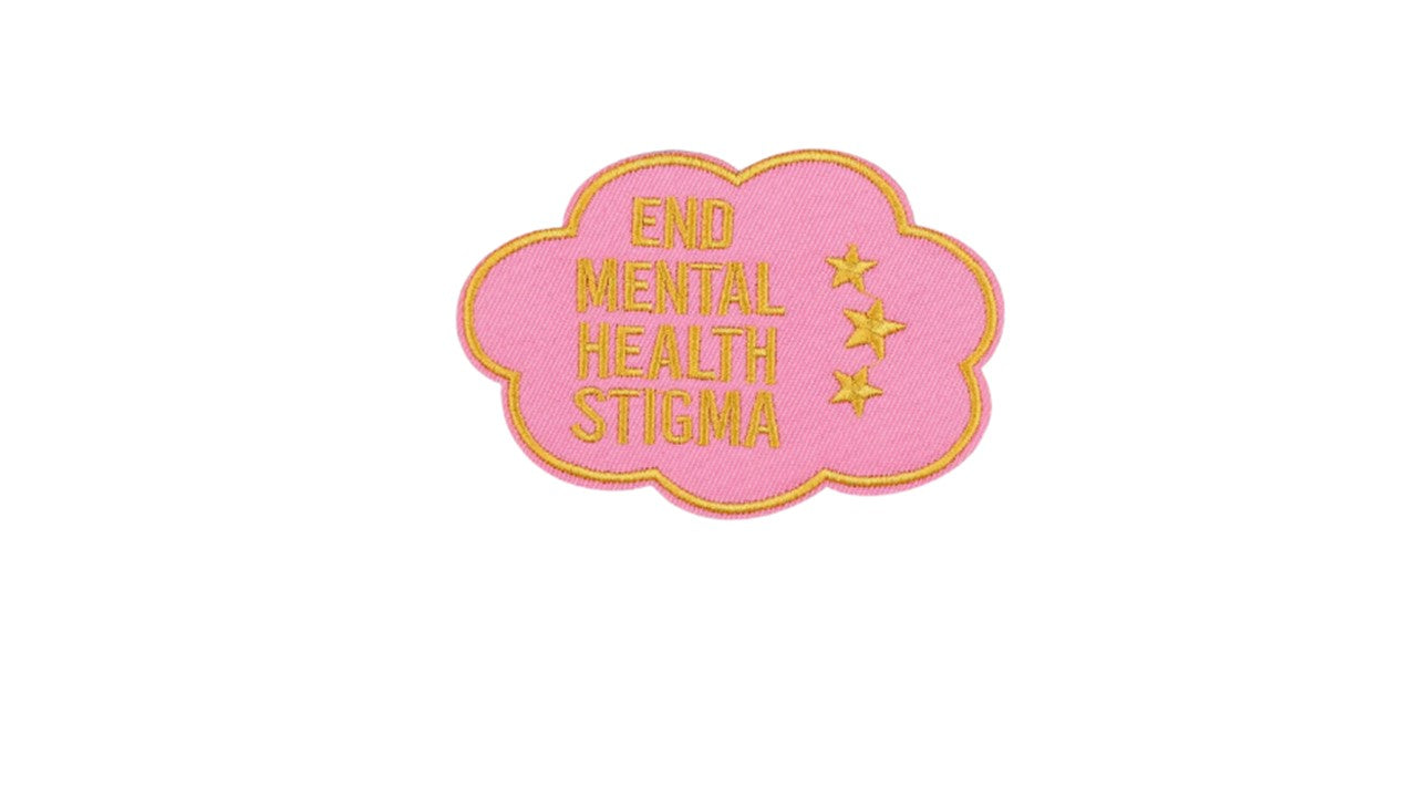 End Mental Health Stigma Iron On Patch - Novelty•ish