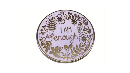 I am Enough Enamel Pin - Novelty•ish