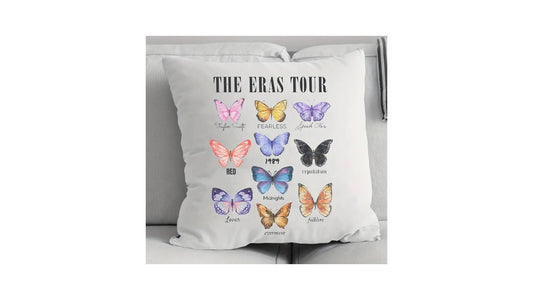 Butterfly Eras Tour Pillow Covering - Novelty•ish