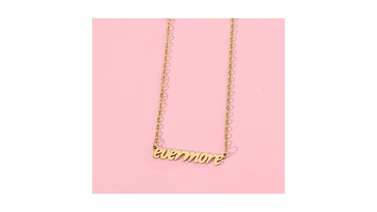 Evermore Costume Gold Necklace - Novelty•ish