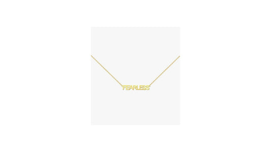 Fearless Costume Gold Necklace - Novelty•ish