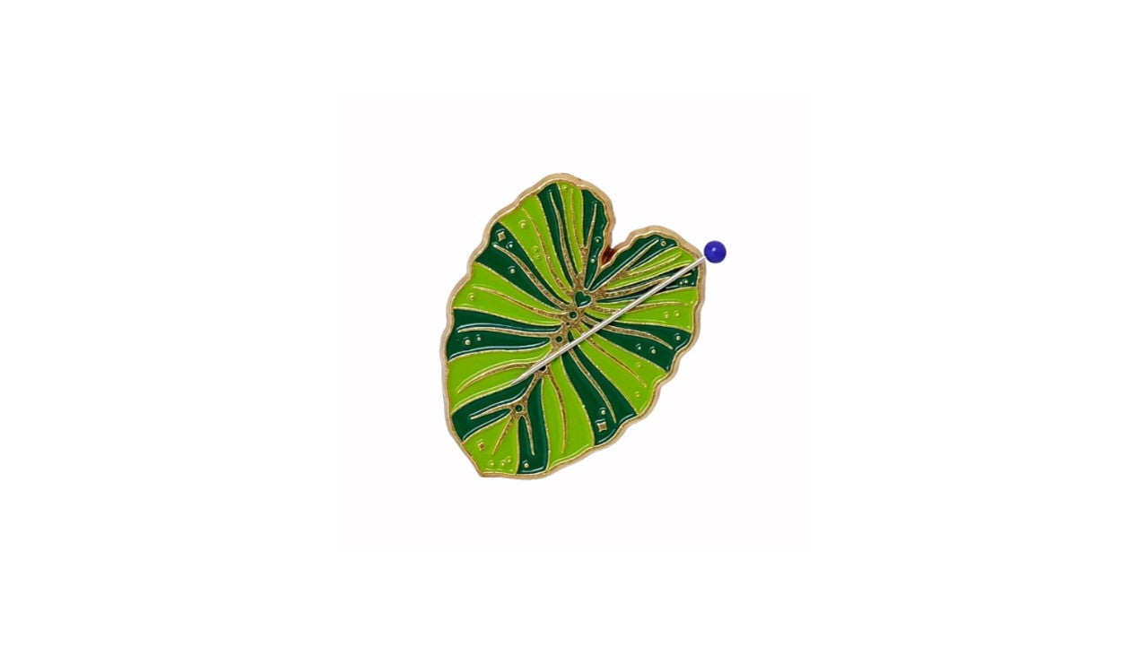 Vibrant Flower and Leaf Needle Minders