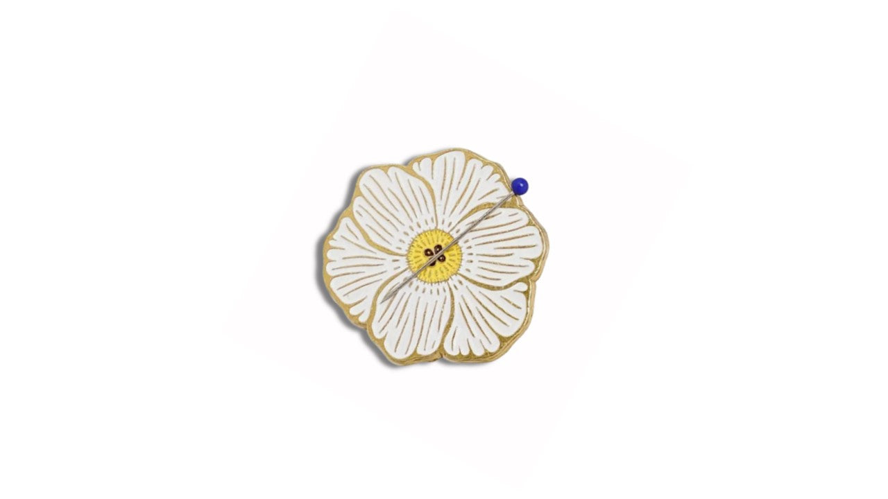 Vibrant Flower and Leaf Needle Minders