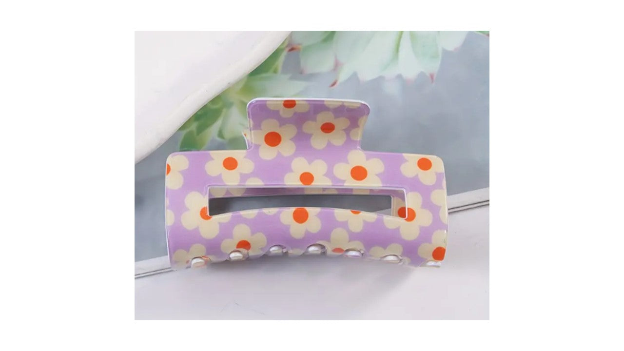 Retro Daisy Claw Clips - Trendy Hair Accessories with Modern Vintage Style
