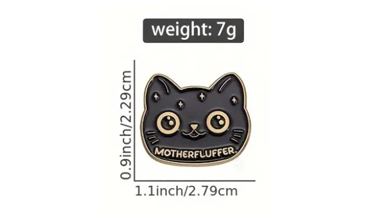 MotherFluffer Enamel Pin - Novelty•ish