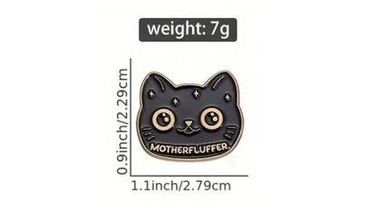 MotherFluffer Enamel Pin - Novelty•ish