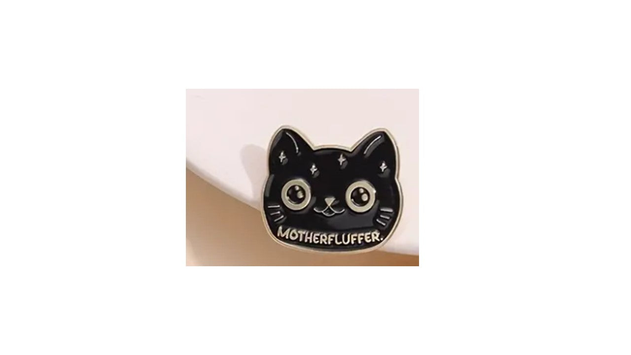 MotherFluffer Enamel Pin - Novelty•ish