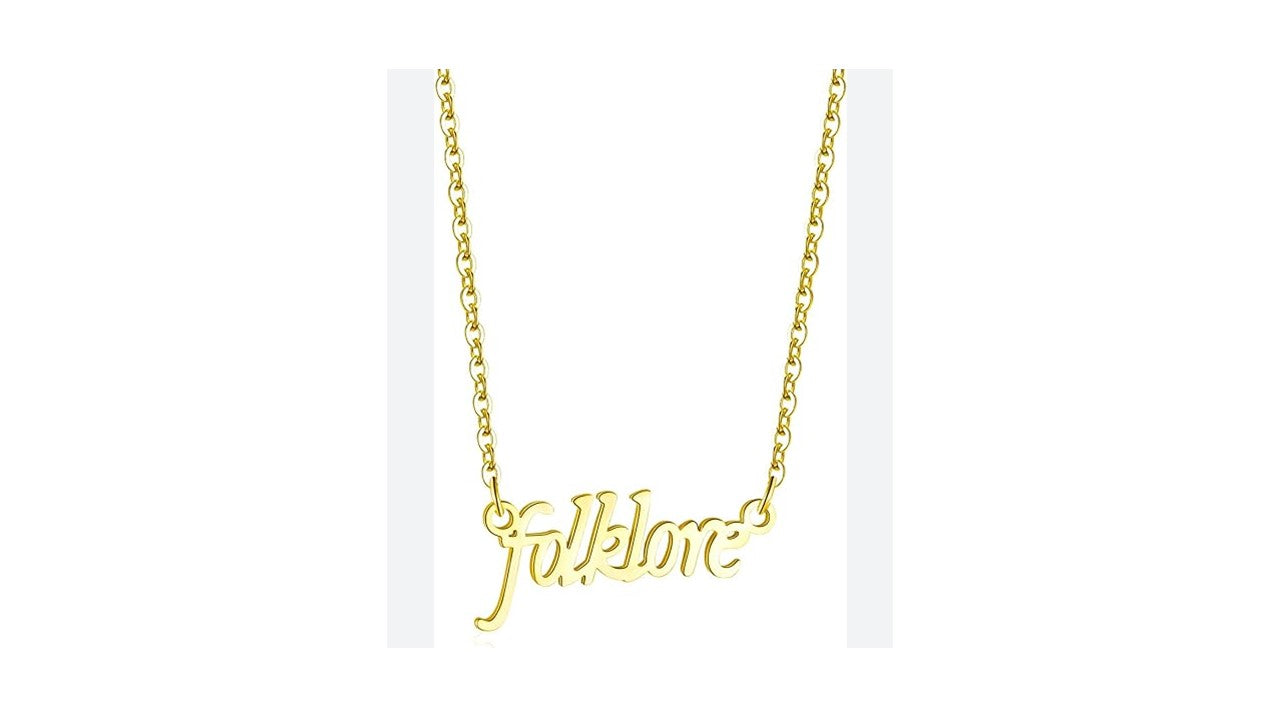 Folklore Costume Gold Necklace - Novelty•ish