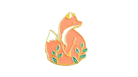 Pretty Fox Enamel Pin - Novelty•ish