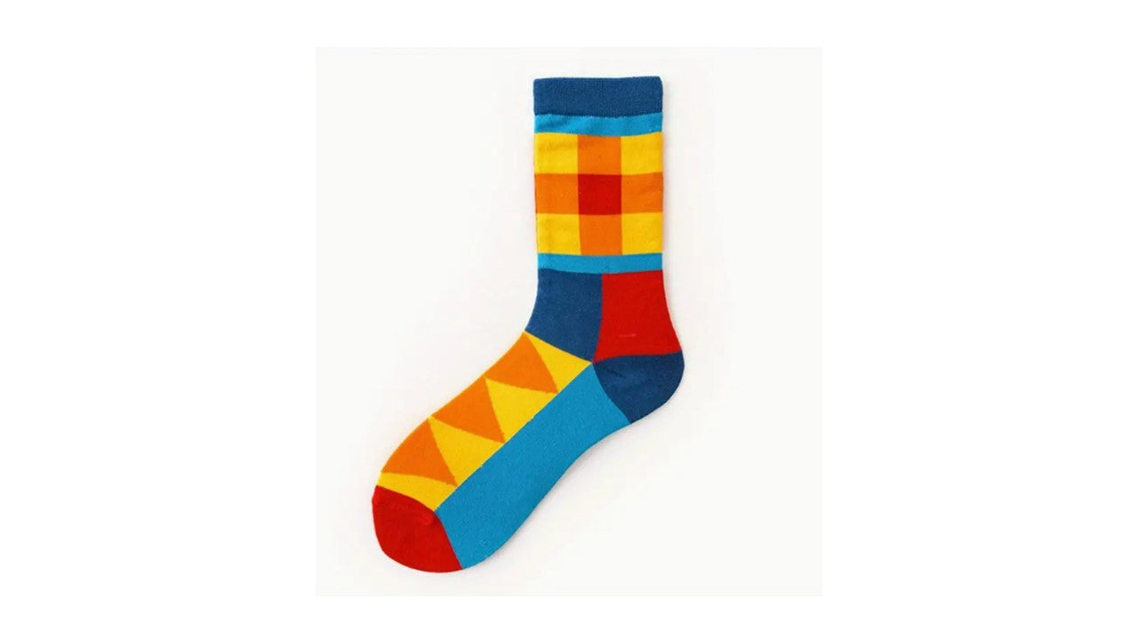 Colorful Shapes Socks - Novelty•ish