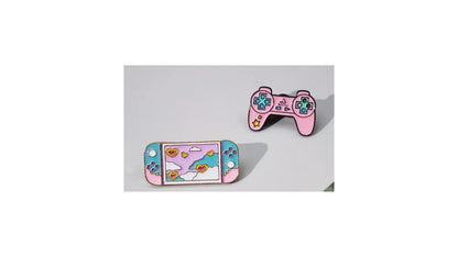 Pink Gamer Enamel Pin Set - Novelty•ish