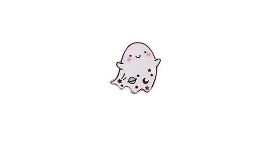 Cute Ghost Enamel Pin - Novelty•ish