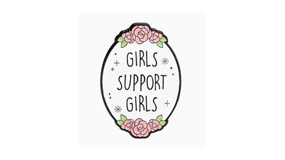 Girls Support Girls Enamel Pin - Novelty•ish